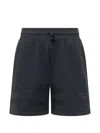 Givenchy Drawstring Striped Shorts In Blue