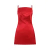 Givenchy Mini Fitted Dress Spaghetti Straps