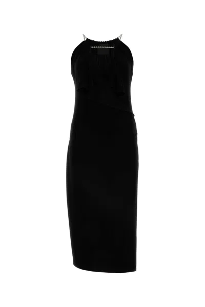 Givenchy Viscose Slip Dress In Black