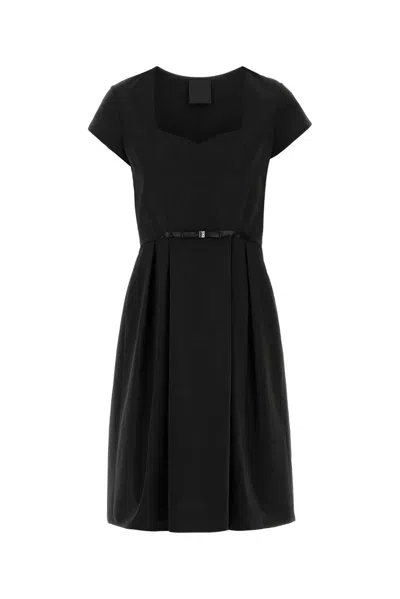 Givenchy Taffeta Mini Dress In Black