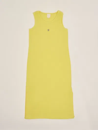 Givenchy Kids' Dress Dress In Yellow