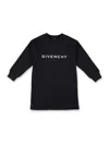 Givenchy Dress Fleece Logo In Black