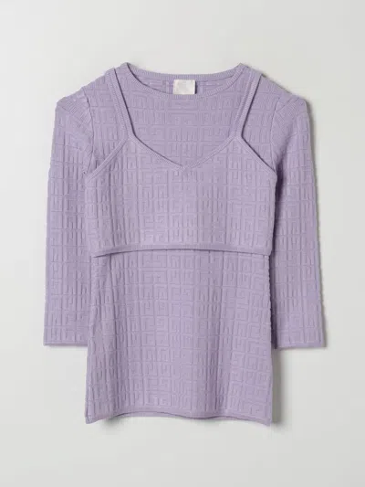 Givenchy Kids' Kleid  Kinder Farbe Lila