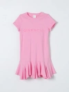 GIVENCHY DRESS GIVENCHY KIDS COLOR PINK,F25789010
