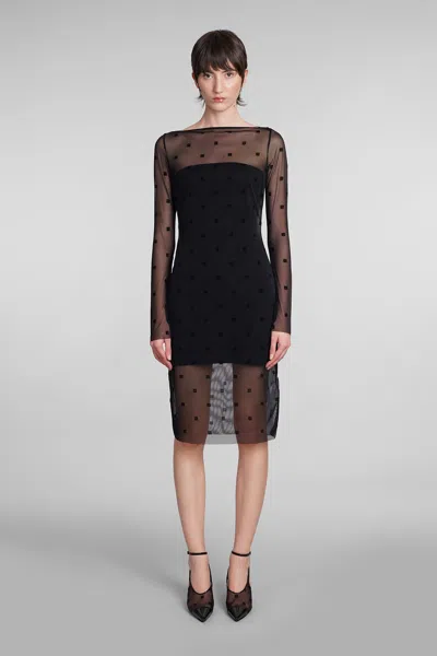 Givenchy Dress In Black Polyamide