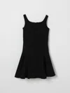 Givenchy Kids Jersey Sleeveless Dress In Black