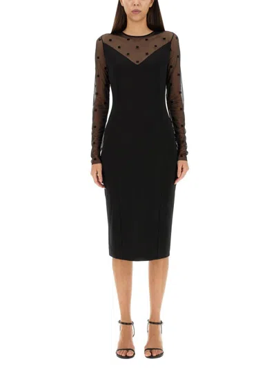 Givenchy Dress With 4g Pattern In Black