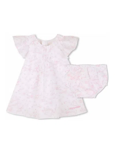 Givenchy Kids' Dress With Logo In White