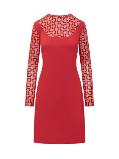 GIVENCHY GIVENCHY DRESS WITH MONOGRAM PATTERN 72