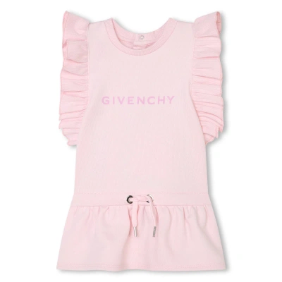 Givenchy Babies' Dress With Ruffles In Pink
