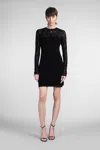 Givenchy Dress Woman In Black Polyamide In Black