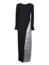 Givenchy Backless Evening Dress With Sequins Embroidered