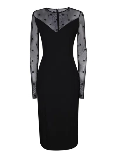 Givenchy Fitted Black Dress