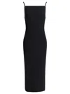 Givenchy Abito In Cady Nero Donna In Black
