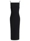 Givenchy Abito In Cady Nero Donna In Black