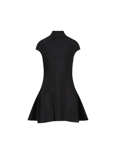 Givenchy Knitted Minidress In Black