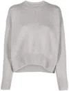 Givenchy Drop-shoulder Cashmere Jumper In Grey