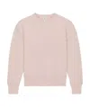 Givenchy Drop-shoulder Long-sleeve Sweatshirt In Pink