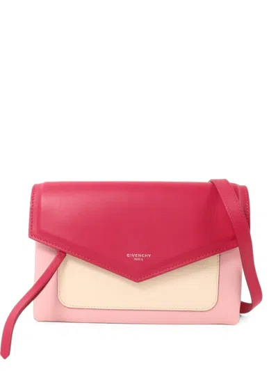 Pre-owned Givenchy Duetto Shoulder Bag In Pink