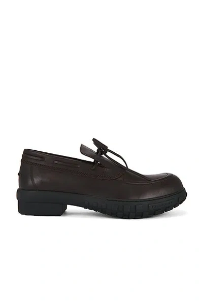 Givenchy Echo Boat Shoe In Brown