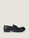 Givenchy Echo Loafers In Leather In Black