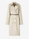 Givenchy Double-breasted Trench Coat With Belt