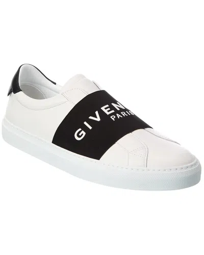 Givenchy Elastic Leather Sneaker In White