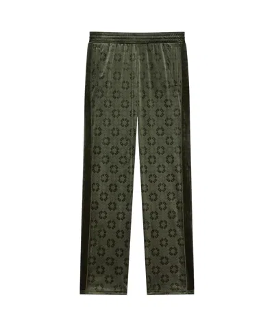 GIVENCHY GIVENCHY MONOGRAM VELVET JOGGER PANTS