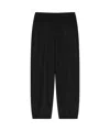 Givenchy Jogger Pants In Double Face Wool And Cashmere In Black