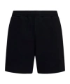 Givenchy Elastic Waist Shorts In Black