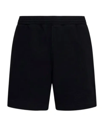 Givenchy Elastic Waist Shorts In Black