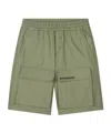 Givenchy Elasticated Bermuda Shorts In Green