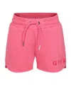 Givenchy Elastic Waist Shorts In Pink
