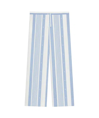 GIVENCHY GIVENCHY STRIPED MOTIF DRAWSTRING TROUSERS