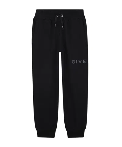Givenchy Kids' Elastic Waist Sweatpants In Black