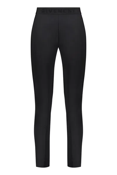 Givenchy Elasticated Waist Leggings In Black