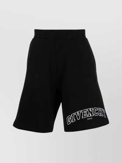GIVENCHY ELASTICATED WAISTBAND KNEE LENGTH SHORTS