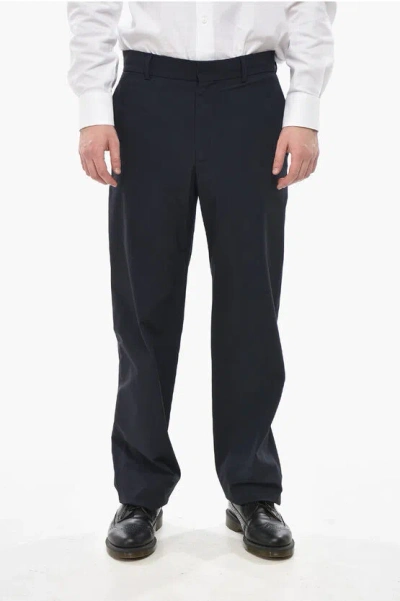 Givenchy Elasticized Nylon Straight-leg Chino Pants In Black