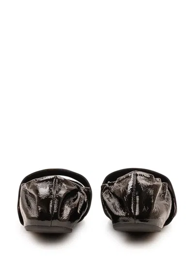 Givenchy Elegant Ballerina Tonal Flats In Black