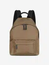 Givenchy Essential U Backpack In Canvas In Brown