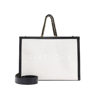 Givenchy Elegant Medium Tote Handbag In Natural Beige For Women