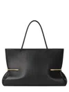 Givenchy Pinch Squeezed Horizontal Tote Bag In Nappa Leather In Black