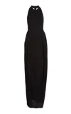 Givenchy Embellished Jersey Maxi Dress In Black