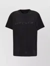 Givenchy T-shirt A Maniche Corte In Cotone.