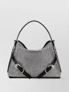 Givenchy Embellished Nano Handbag With Buckle And Rhinestone