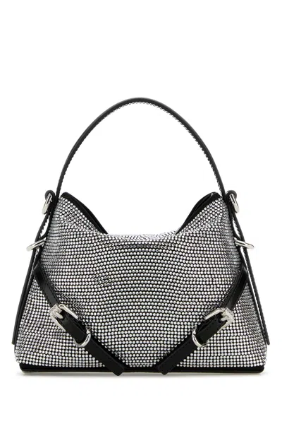 Givenchy Embellished Satin Nano Voyou Handbag
