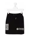 Givenchy Emblem Skirt In Black