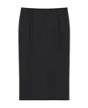 Givenchy Emblem Skirt In Black