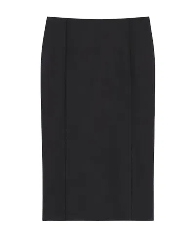 Givenchy Emblem Skirt In Black