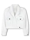 Givenchy Emboidered-logo Jacket In White